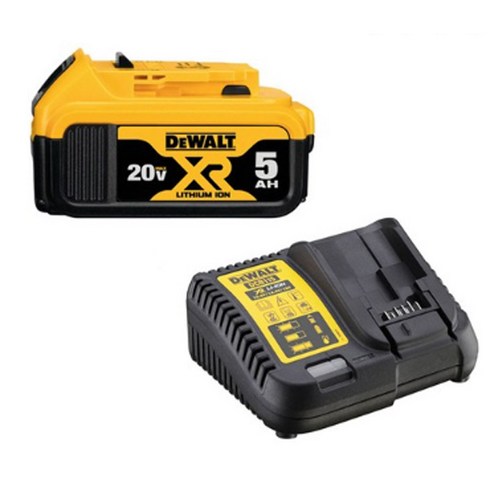 디월트 20V MAX (18V) 모든제품 호환 배터리 충전기 DCB184(5.0Ah) + DCB115(4A)