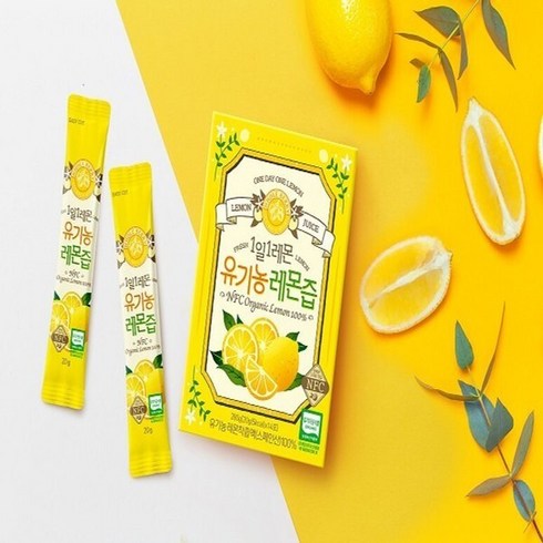 [하프클럽/홀푸드]1일1레몬 리얼착즙 레몬즙 20g x 14포 6박스 (총 84포)