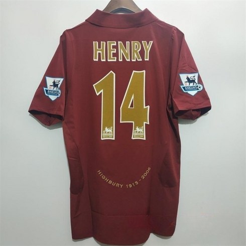 0506 아스날 유니폼 레전드 앙리 베르캄프 축구유니폼