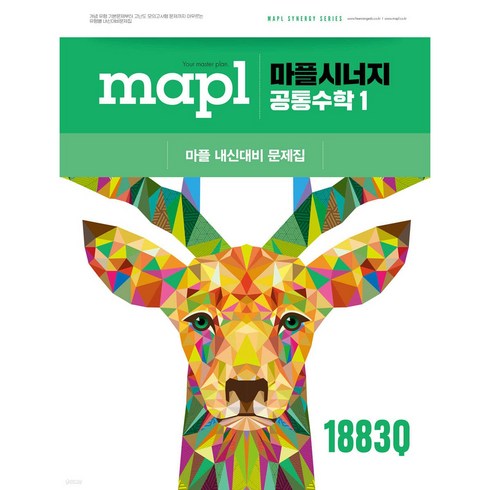 마플시너지공통수학1 - 2025년 MAPL 마플 시너지 공통수학 1 + 미니수첩 당근볼펜 세트, 수학영역