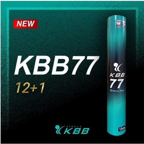 생거위흰깃털 배드민턴 셔틀콕 1타 KBB77, 1개, 1개