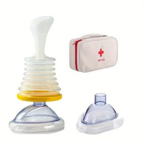 휴대용 의료 응급 처치 키트 가족 장치 호흡 트레이너 질식 방지 구조 성인 어린이 안전 보조, 02 bag  adult -kid-1