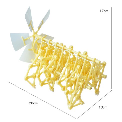 풍력 기계 로봇 Strandbeest 모델 키트 DIY 실험세트, 바람 기계 짐승