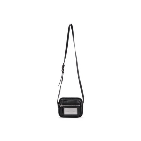 2023년 가성비 최고 매틴매직크로스 - MATIN KIM 마뗑킴 SQUARE LEATHER CROSS BAG IN 블랙