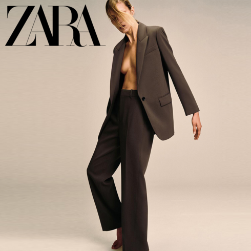 ZARA 가을 여성 정장자켓 슈트바지 슬랙스 캐주얼 블레이저 2761248 737