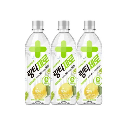 링티제로 레몬라임맛 500mlX24병 - 링티제로 레몬, 500ml, 18개