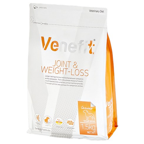 2023년 가성비 최고 면세점베네피트 - 에스틴 베네핏 조인트&웨이트로스1.5kg+50g 관절 체중조절 수의사처방식, 단품