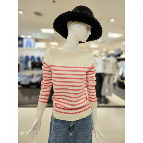 올리브데올리브 스트라이프 보트넥 니트YK4SP608(3080453) 백화점