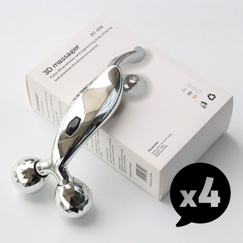 사랑옵다 3D 마사지롤러, 1 COLOR, 4개
