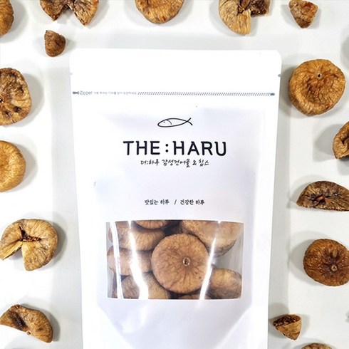 2023년 가성비 최고 과일 - THEHARU 반건조 무화과, 300g, 1개
