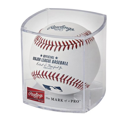 MLB 공인구 롤링스 메이저리그 큐브박스 Rawlings Official Major League Baseball with Cube, 1개, 상세참조