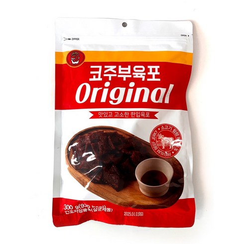 코주부 오리지널 한입육포, 1개, 300g