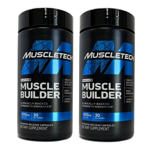 Muscletech Muscle Builder 머슬 빌더 30캡슐 X 2개, 30정