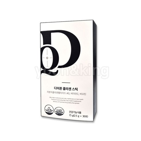 프롬바이오 김연아의 디어퀸 콜라겐 스틱 피부구조동일 GPH 식약처인증 저분자콜라겐펩타이드 비오틴 비타민C 스노우벨벳공법 1일1포 간편섭취 8가지 피부지표 개선 확인, 75g, 2박스, 30포