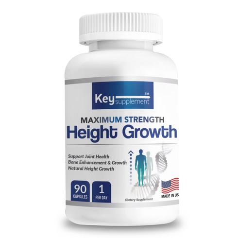 키서플리먼트 하이그로우 어린이 청소년 칼슘 글루코사민 마린콜라겐 총 17 가지 Key Supplement Height Growth, 90캡슐 3개입, 3개, 90정