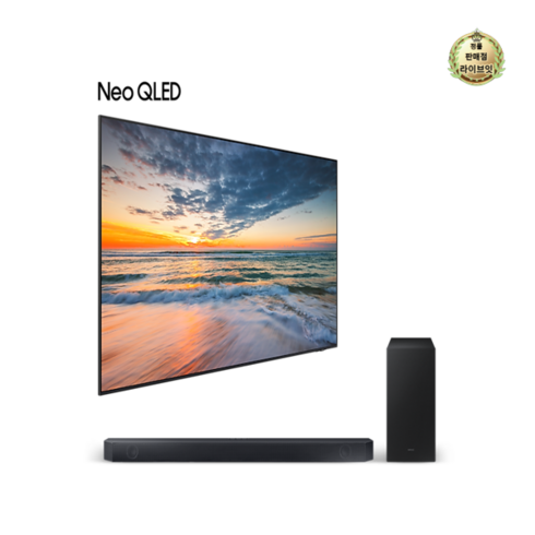2023 Neo QLED 4K QNC83 (163 cm) + 삼성TV 무타공 솔루션 + 3.1 ch Q사운드바 Q60C, KQ65QNC83W1N60