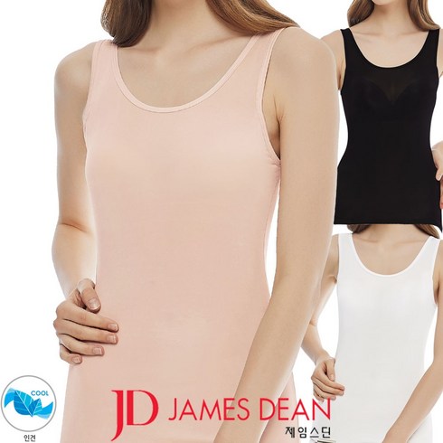 제임스딘 시원한 인견소재 여성 민소매 브라탑 캡런닝 JH_WRZ044