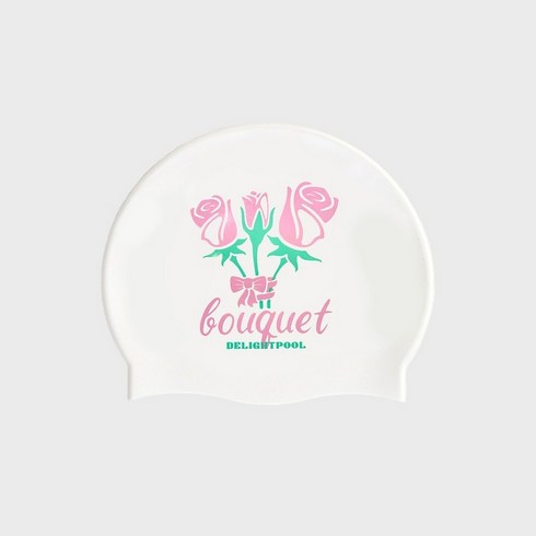 딜라잇풀 Rose Bouquet Swim Cap - Pink 34165