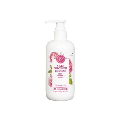 꽃을든남자 로즈 스킨샤워 클렌징, 1개, 500ml