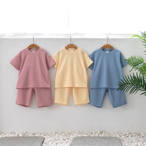 [24 여름] 썸머 골지 찰랑 상하복