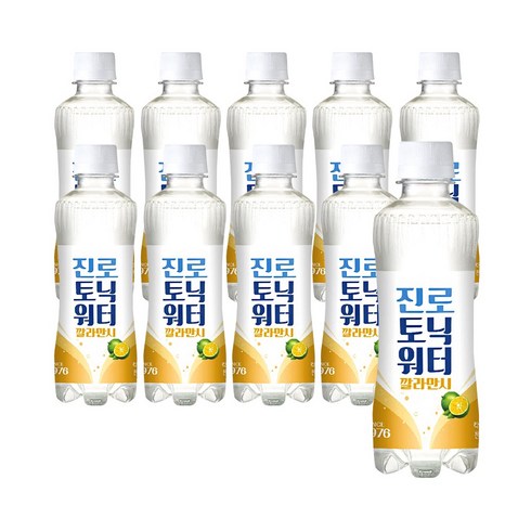 토닉워터 깔라만시 - 하이트진로 진로믹서 토닉워터 깔라만시, 300ml, 10개