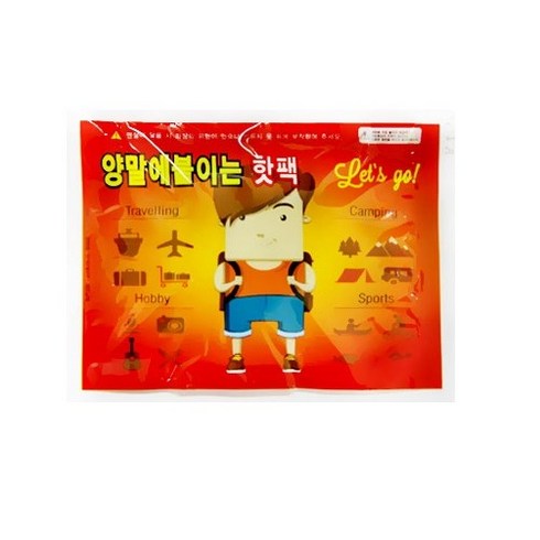 2023년 가성비 최고 바이온 양말에 붙이는 핫팩 - 양말에붙이는 핫팩, 100개