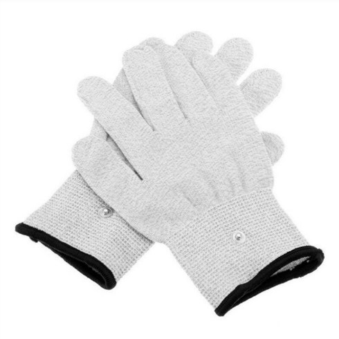 다이어트 전극 장갑 전자 펄스 EMS 치료 마사지 관절염 통증 완화, 01 Electrode Gloves