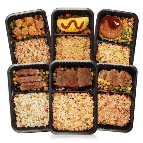 혼밥의고수 맛있는 도시락 6종 12팩세트