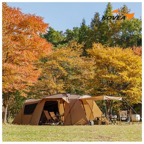 2023년 가성비 최고 코베아네스트w - 코베아 네스트 W 텐트 탄 /루프+그라운드시트 거실형, 코베아 네스트 W 텐트 (탄)