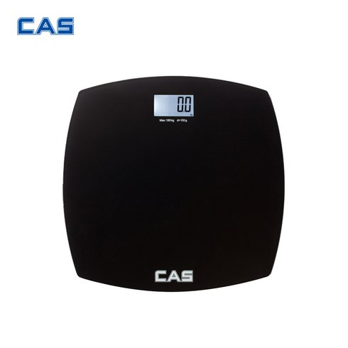 cas he 90 - 카스 디지털 가정용 체중계 HE-68 최대180kg, 블랙