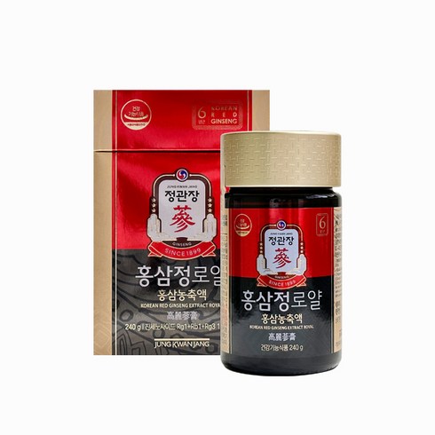 홍삼정로얄듀얼세트 - 정관장 홍삼정 로얄, 240g, 1개