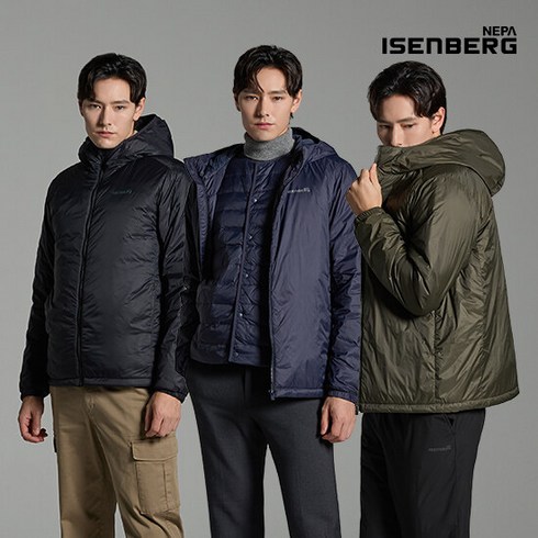2023년 가성비 최고 네파 - (아웃도어 최강자!) 네파 이젠벅 다운 점퍼 + 베스트 2종 세트 (남성)