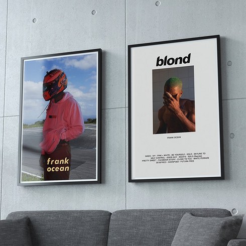 포스터나인 프랭크 오션 frank ocean 포스터 브로마이드 인테리어 액자, 04_프랭크 오션