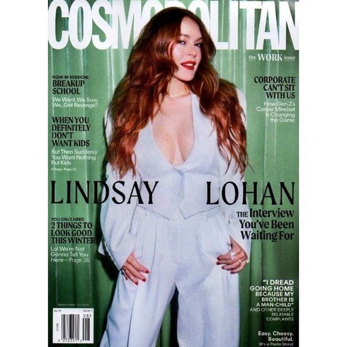 Cosmopolitan USA (월간) : 2022년 11월 : 린제이 로한 커버