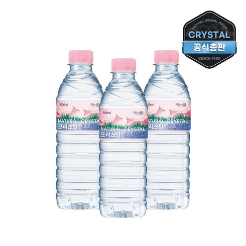 크리스탈 생수 500ml, 40개