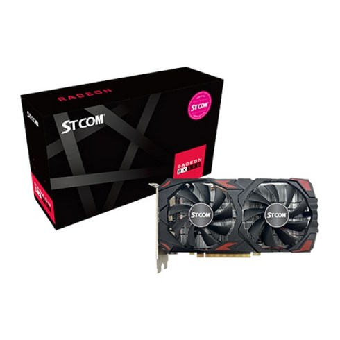 rx5808g - STCOM 라데온 RX 580 2048SP Gaming D5 8GB 그래픽카드