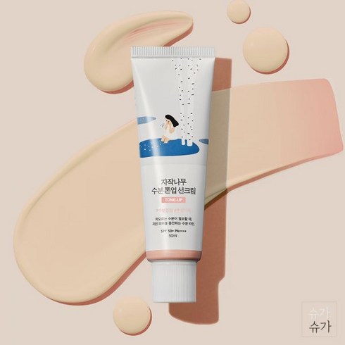 라운드랩 자작나무 수분 톤업 선크림 50ml (SPF 50+ PA++++), 자작 톤업선 1개