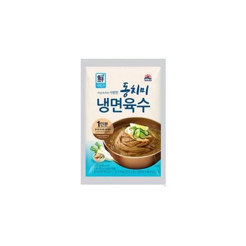 냉면육수 - 사조대림 동치미 냉면육수, 320g, 10개