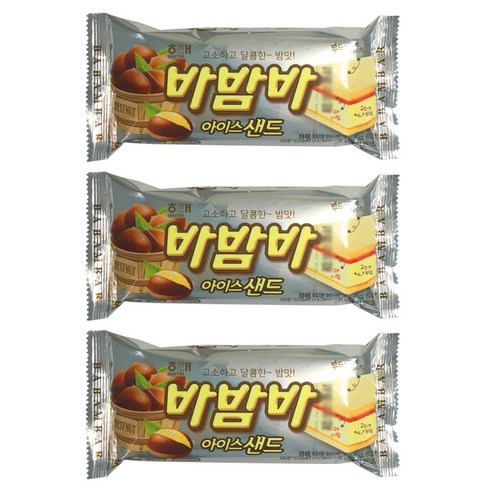 아이스크림할인 해태 바밤바샌드 1박스 24개입, 3600ml