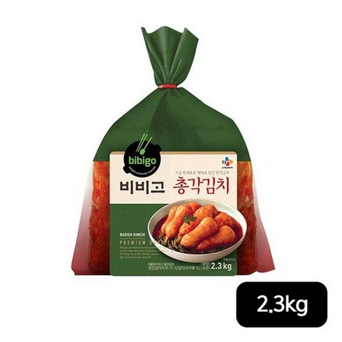 비비고총각김치2.3KGx1개, 2.3kg, 1개