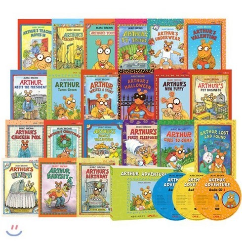 [아서 어드벤처 세이펜 버전] Arthur Adventure 21종 (Book & MP3 CD) (세이펜 미포함), Little Brown and Company