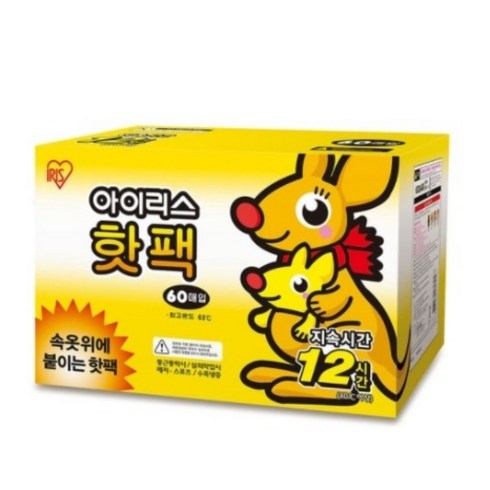 2023년 가성비 최고 아이리스포카포카 - 아이리스 의류부착용 핫팩 50매입, 1개