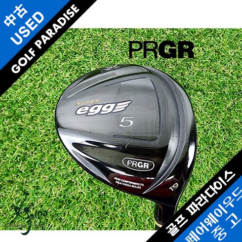 PRGR 슈퍼 에그 5번 19도 M37 R 고반발 중고 5번 우드, 5번19도M37(R)
