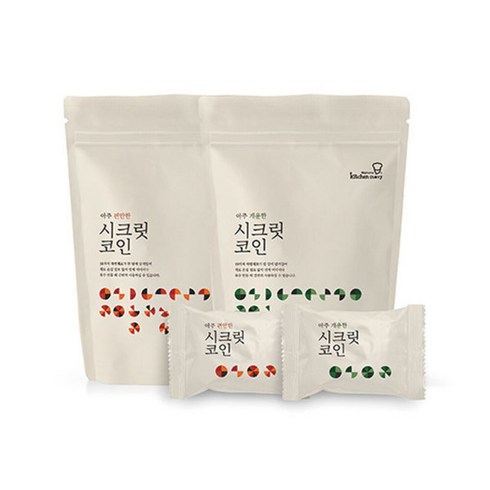 태바시다시마초 - 빅마마 시크릿코인 205알(편안 165알+개운 40알), 1개