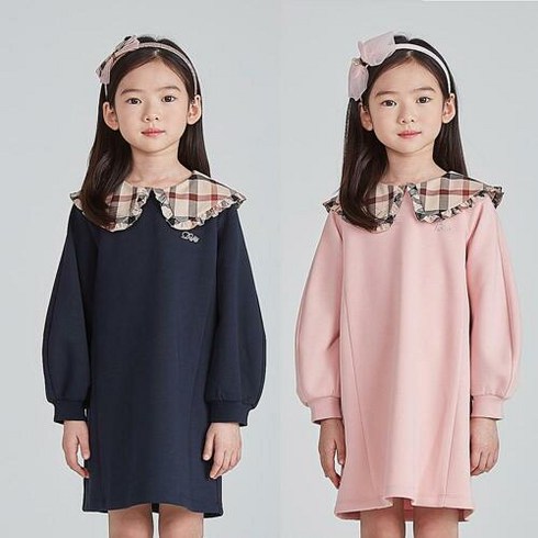 2023년 가성비 최고 닥스키즈원피스 - 닥스키즈 체크카라 원피스 2Colors TRID000007999