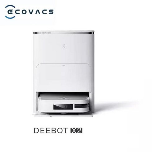 로봇물청소기ECOVACS DEEBOT X2 옴니 X2 프로 플러스 진공 청소기 청소 로봇 온수 세척 청소 및 건조, 04 X2 white_01 EU