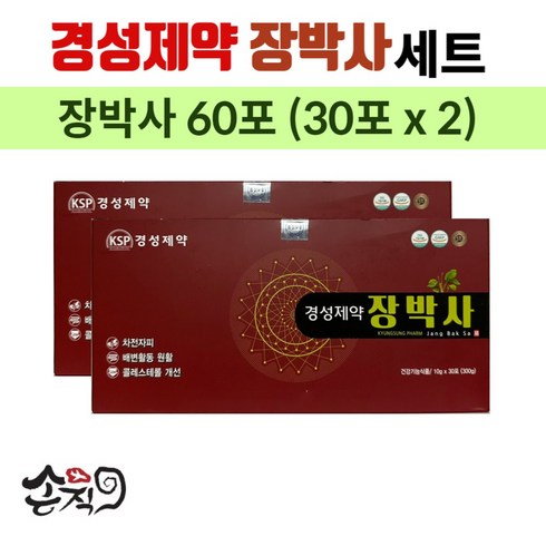 경성제약 장박사 60포, 300g, 2개