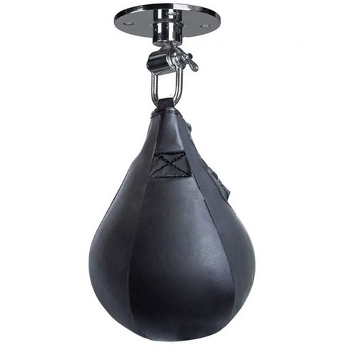 복싱스피드볼 - YSSHOP PU 복싱 스피드 볼 MMA 닷지 펀치 가방 운동 타격 Speedbag, 블랙