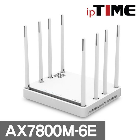 ax7800m-6e - ipTIME 기가비트 유무선공유기 AX7800M-6E, ipTIME AX7800M-6E, 1개