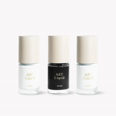 모어젤kn-40 - 모어젤 젤네일 아트리퀴드 퓨어화이트 블랙 베일화이트, 1개, 8ml, No.43 베일 화이트